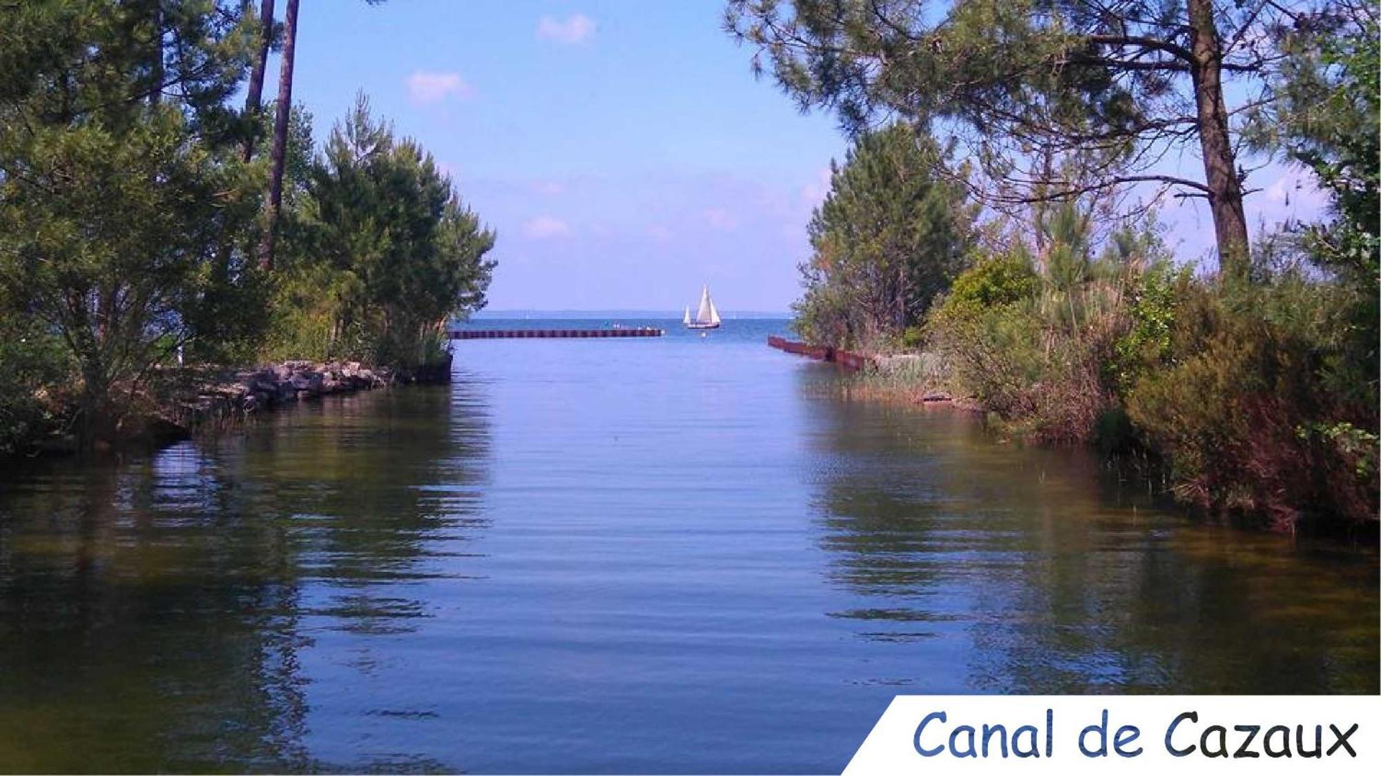Villa Du Canal - Ponton Pour Bateau La Teste-de-Buch Exterior foto